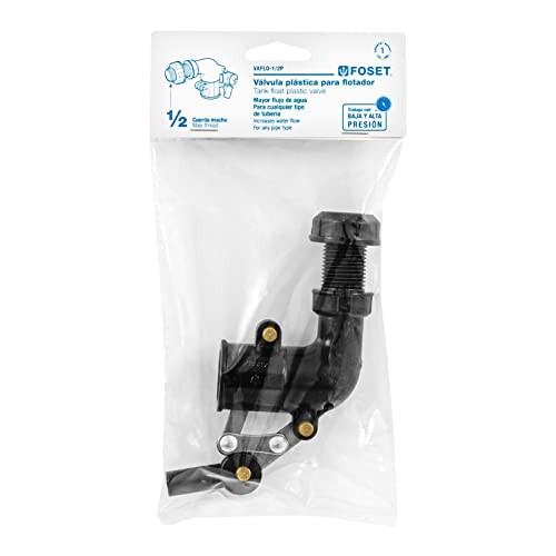 VALVULA DE LLENADO PARA TINACO PLASTICA FOSET 1/2 48082
