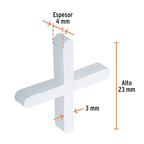 SEPARADOR DE LOSETAS 3MM TRUPER 12973