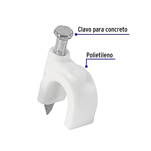 GRAPA PARA CABLE 8MM VOLTECK 48273