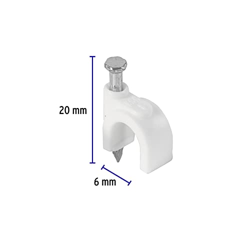 GRAPA PARA CABLE 6MM VOLTECK 48272