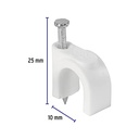 GRAPA PARA CABLE 10MM VOLTECK 48274