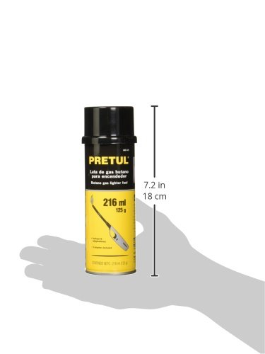 CARTUCHO GAS BUTANO PARA ENCENDEDOR PRETUL 
