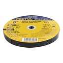 DISCO DE CORTE EXTRAFINO METAL 9"X2MM PRETUL 22347