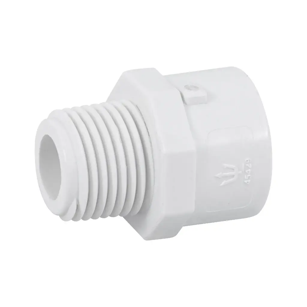 CONECTOR MACHO PVC 1/2" 45429