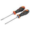 DESARMADOR DUO M/COMFORT GRIP 1/4 PRETUL 20215