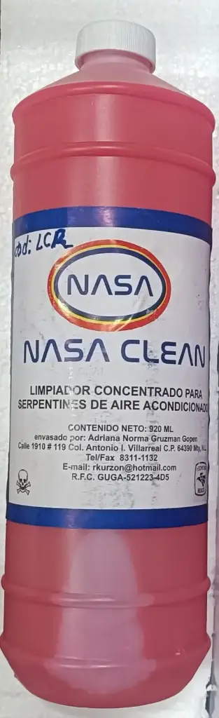 LIMPIADOR DE CLIMAS ROSA NASA LCR