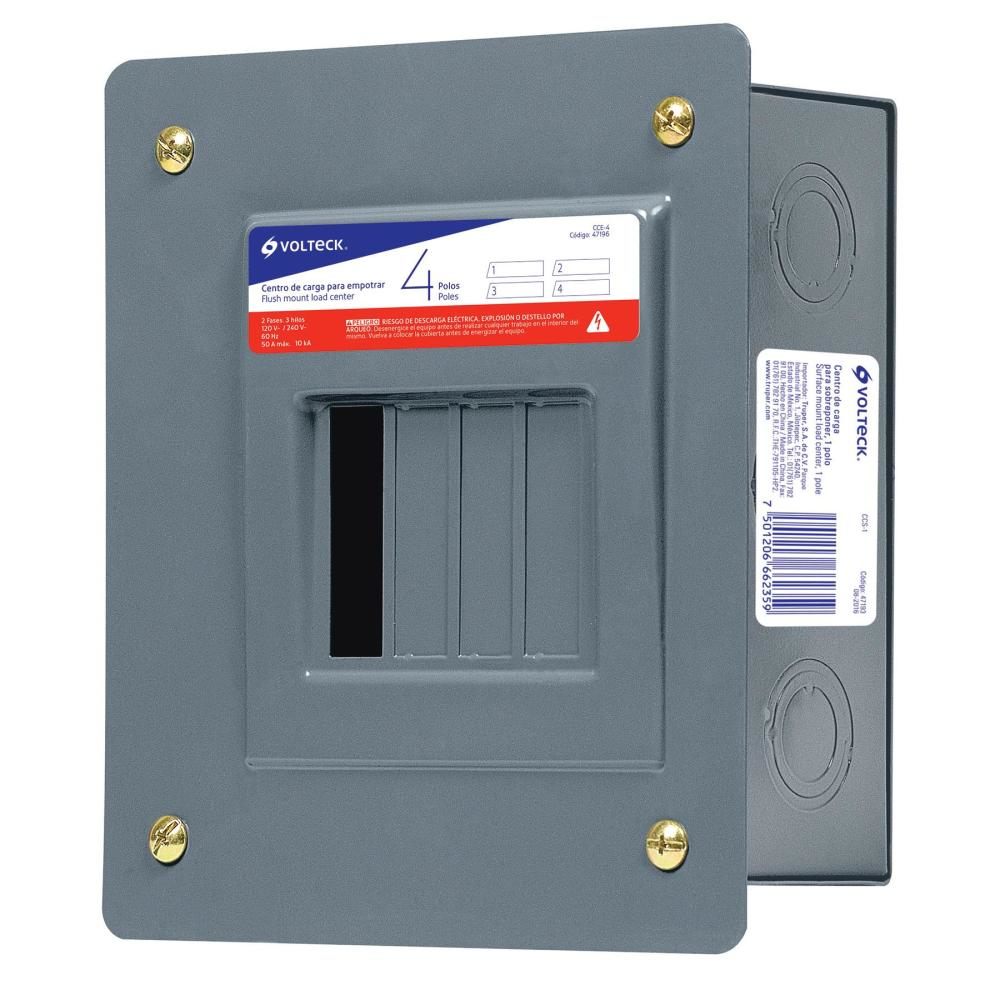 CENTRO DE CARGA 4V EMP VOLTECK 47196