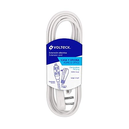 EXTENSION ELECTRICA DOM 6M CLAV PLANA VOLTECK 48024