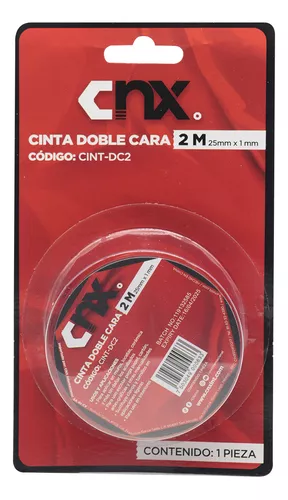 [CINT-DC2] CINTA DOBLE CARA 25MMX1MMX2MTS CNX CINT-DC2