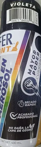 [PAFVI] PINTURA AEROSOL VIOLETA 400ML AFER PAFVI