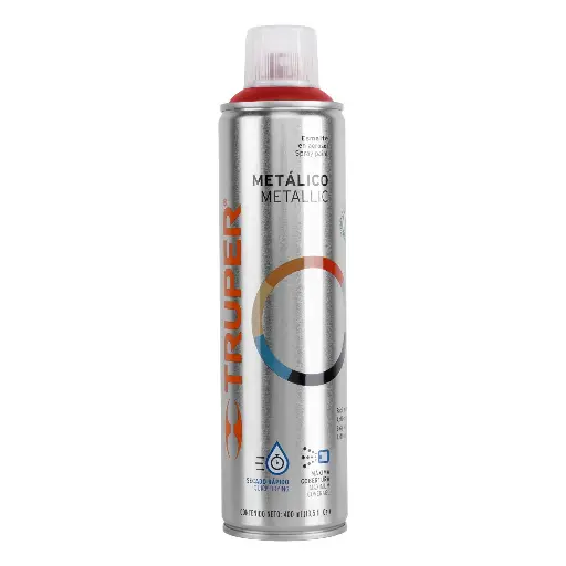 [12779] AEROSOL ROJO METALICO TRUPER 12779