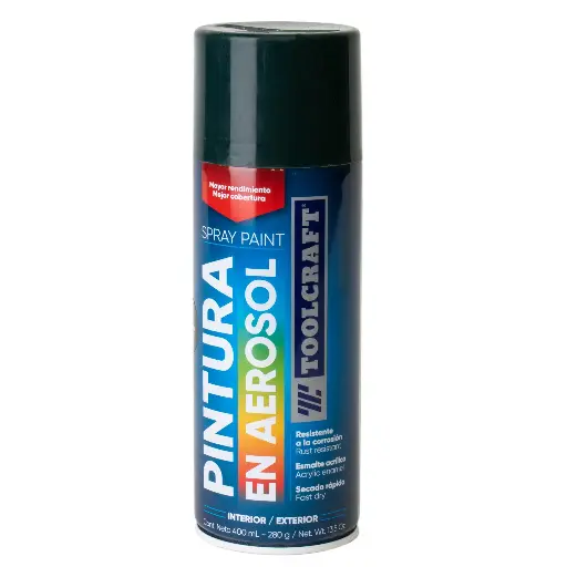 [TC1652] AEROSOL VERDE BOSQUE TOOLCRAFT TC1652