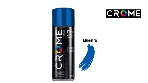 [114263] Pintura en aerosol azul rey crome aksi 114263