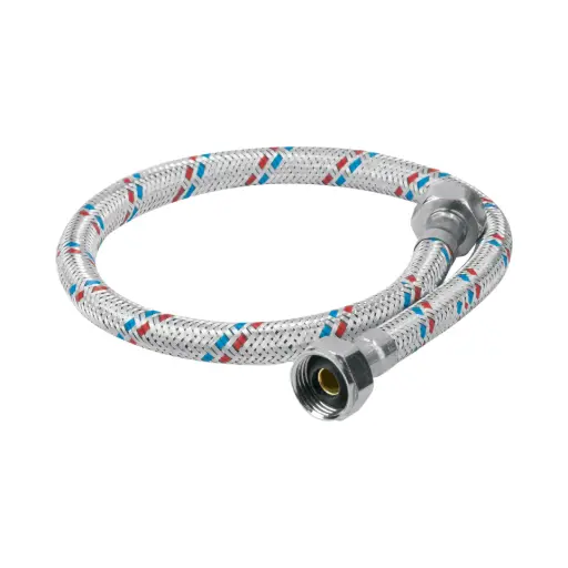 [26021] MANGUERA LAV/FREG 1/2-1/2-55CM FOSET basic 26021