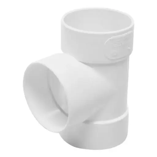[T4] TEE PVC SANT 4" T4