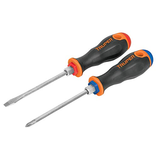 [20215] DESARMADOR DUO M/COMFORT GRIP 1/4 PRETUL 20215