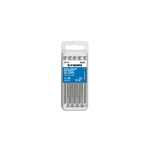 [40230] CLAVO PARA MADERA 2" BLISTER FIERO 40230