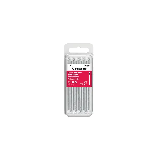 [40233] CLAVO PARA MADERA SIN CABEZA 2" BLISTER FIERO 40233