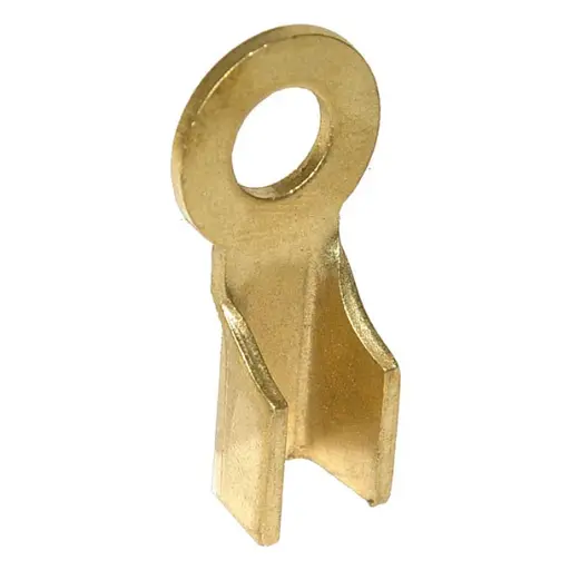 [TL0010] TERMINAL OJO B/ABIERTO CAL 4 5/16" COLOR LATON TL0010