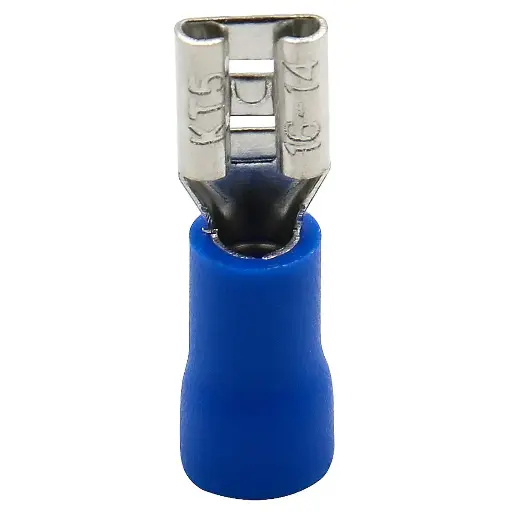 [TCA243] TERMINAL HEMBRA AZUL 0.187 TCA243