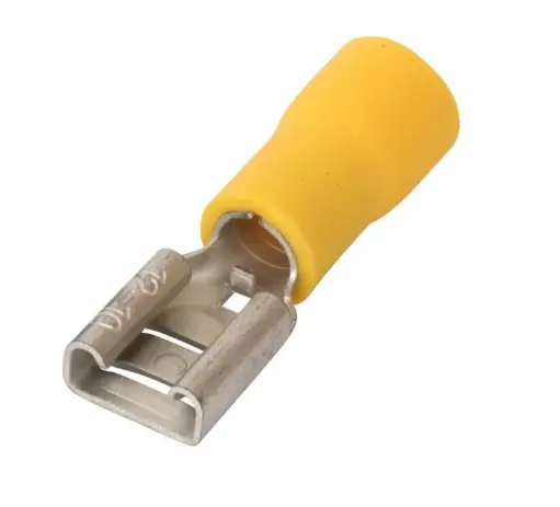 [TCA343] TERMINAL HEMBRA AMARILLA 0.375 TCA343