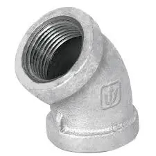 [47540] CODO GALVANIZADO 45° 3/4 47540
