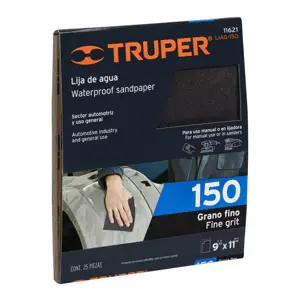 [11621] LIJA DE AGUA GRANO 150 TRUPER 11621