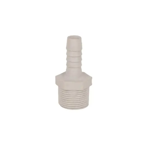 [019D] ADAPTADOR MACHO PVC REDUCIDO ROSCA EXT 1" X ESPIGA 1/2 019D