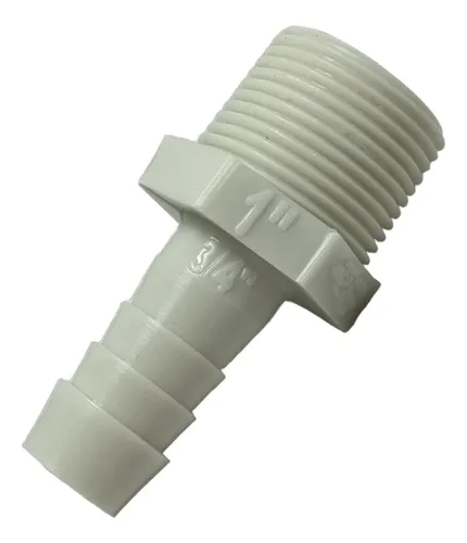 [074D] ADAPTADOR MACHO PVC REDUCIDO ROSCA EXT 1" X ESPIGA 3/4 074D