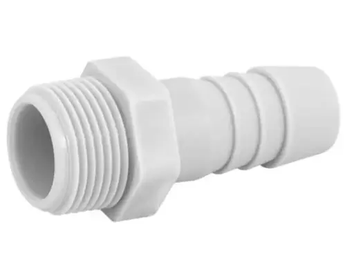 [133D] ADAPTADOR MACHO PVC REDUCIDO ROSCA EXT 3/4" X ESPIGA 3/8 133D