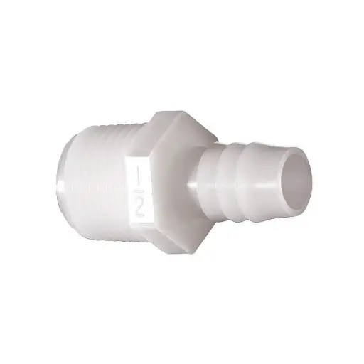 [070D] ADAPTADOR MACHO PVC REDUCIDO ROSCA EXT 3/4" X ESPIGA 1/2 070D