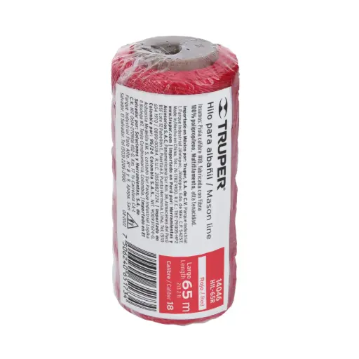 [14046] HILO PARA ALBAÑIL ROJO CH TRUPER 14046