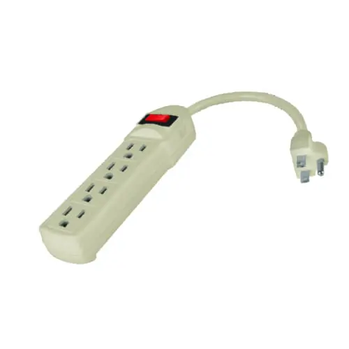 [118902] BARRA MULTICONTACTO 4 ENTRADAS CABLE 50CM 16AWG AKSI 118902