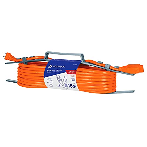 [48048] EXTENSION ELECTRICA USO RUDO 15M VOLTECK 48048
