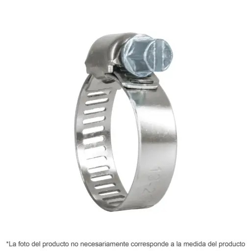 [44255] ABRAZADERA MINI REFORZADA SIN FIN 1/4(6mm)-5/8(16mm) FIERO 44255