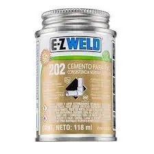 CEMENTO PVC EZWELD 60ML BOTE TRANSP