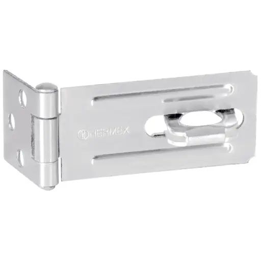 [43741] PORTACANDADO DE ACERO ZINCADO 3-1/4" HERMEX 43741